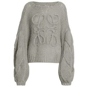 LOEWE Anagram Mohair-Blend Logo Sweater